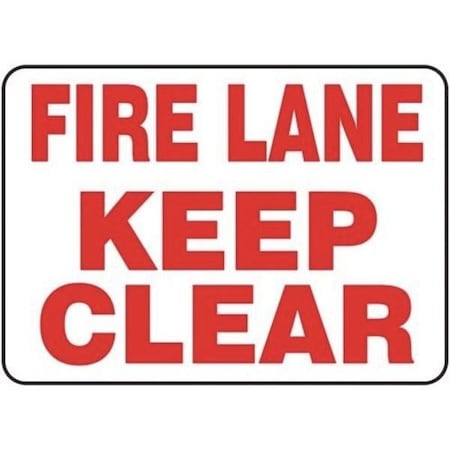 Accuform FIRE LANE SAFETY SIGN KEEP CLEAR MVHR500XP MVHR500XP